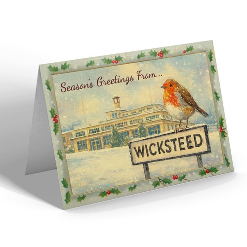 Christmas card wicksteed - card,