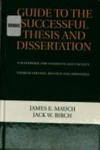 Guide the successful thesis - to,