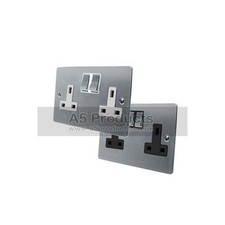 13 Amp Wall Plug Socket Single