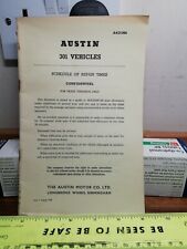 AUSTIN 301 LORRY DIESEL PETROL