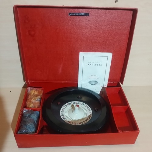 Vintage games roulette wheel - vintage,