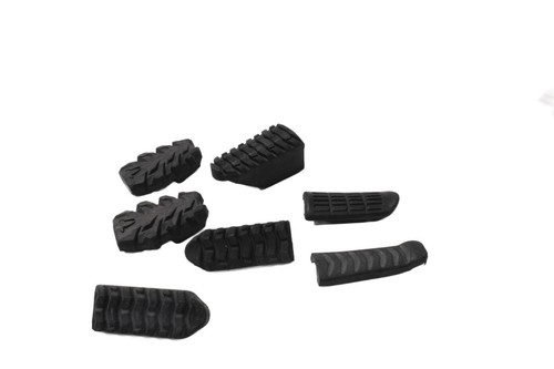 Footrest rubber set pedal pad - rubber, set,