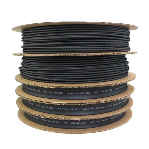 Black heat shrink tubing - black,