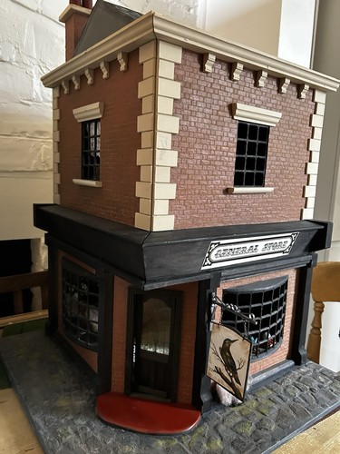 Dolls house corner shop 12 - house,