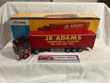 Corgi Modern Truck AN13418 ERF ECT Curtainside JR Adams 1/50