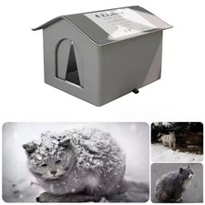 Winter Cat House Outdoor Pet