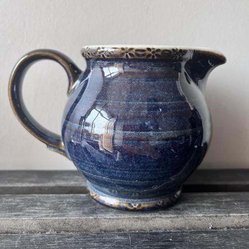 Bhs brecon blue ceramic milk - bhs,