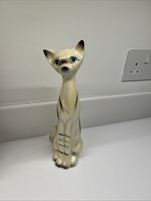 Vintage 1960's Ceramic Siamese