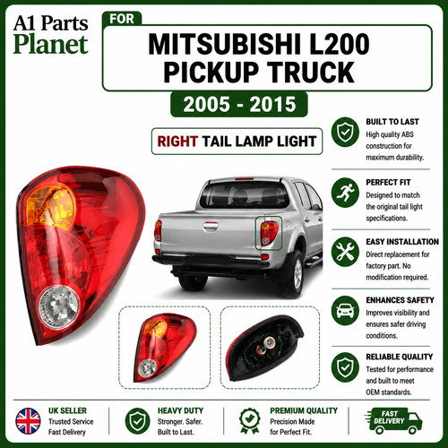 Rear tail light - lamp, for