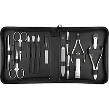 Solingen Manicure Set for Women and Men - 16-Piece Pedicure Kit - Handy and Soft