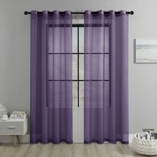 Voile Eyelet Ring Top Curtains