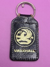 Vauxhall Keyring Key Ring - Vintage Leather Dealer Dealership Motors 