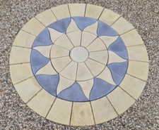 Concrete Circle Patio Paving