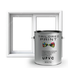 WHITE uPVC Spray Paint Windows