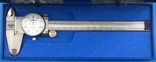Draper 150mm dial caliper - dial,