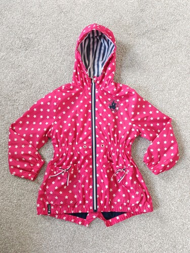 Girls pink santa monica coat - monica,