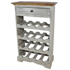 Wooden Wine Rack Cabinet With