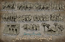 15mm Arab Conquest wargames Units licenced from red copper miniatures