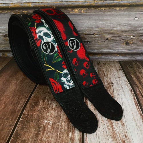 Padded skull print guitar - padded,
