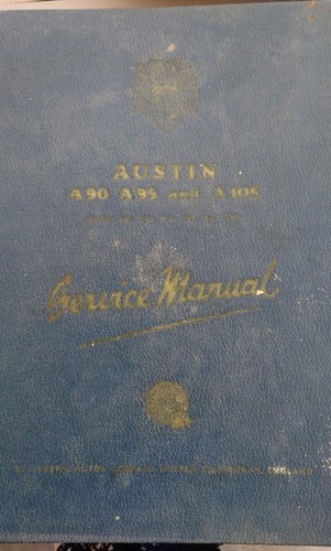Austin a90 a95 - a95, service