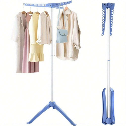 Foldable tripod clothes rail - tripod,