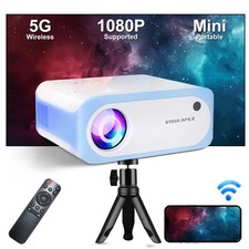 13000 Lumen 4K Projector Smart 5G WiFi Bluetooth HDMI Home Theater Cinema Movie