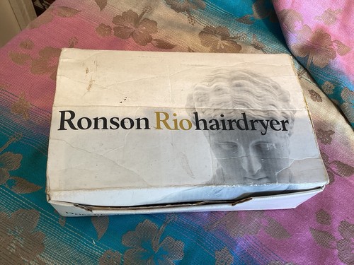 Vintage ronson rio hairdryer - vintage,