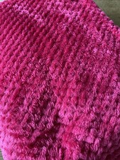 Single Bed Size Pink Fleece Blanket Throw
