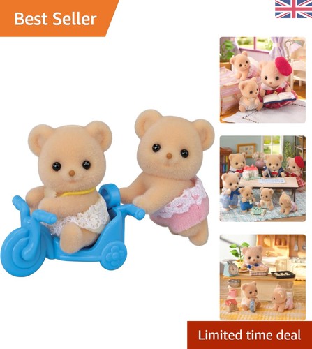 Fuzzy biscuit bear twins with - fuzzy,