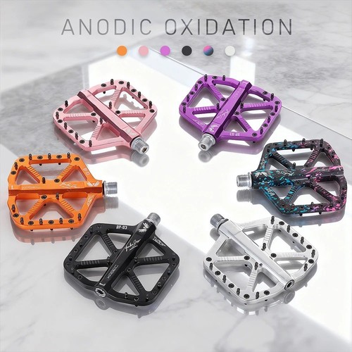 Cnc aluminium flat pedals mtb - cnc,