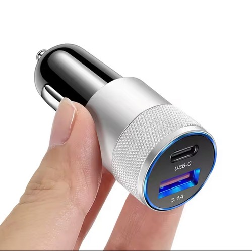 Dual usb type - type-c, car