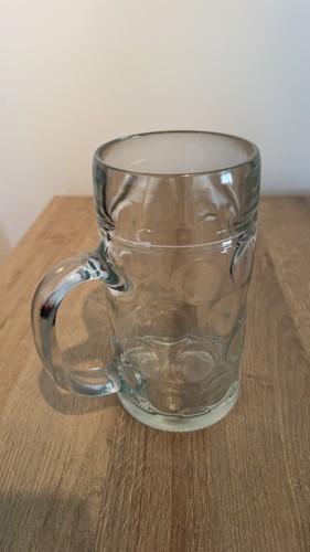 German beer stein glass - stein, 1l