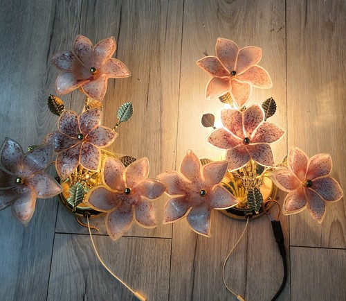 Murano chandelier and wall - 2,