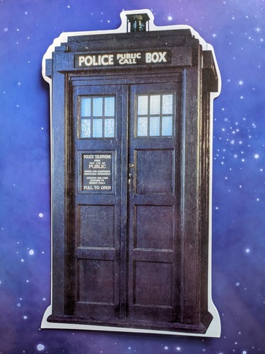 8th doctor who tardis mini - 8th,