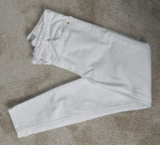 Topshop Moto Jamie White  Jeans Waist 28 Leg 32 RN125149