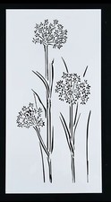 Stencil - WILD FLOWER - SIZE