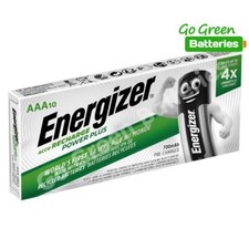 10 x Energizer AAA Rechargeable Batteries 700 mAh NiMH HR03 Dect Phone Solar 