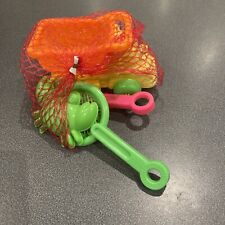 Bundle of beach / garden/ sand pit toys Truck Spade Sieve Crab Mould