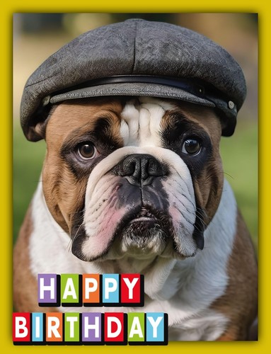 Happy birthday greeting card - happy,