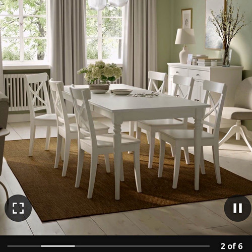 Rosentorp extendable white - extendable,