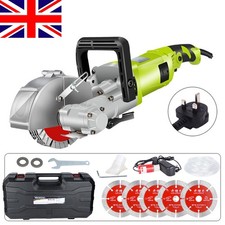 4000W Electric Wall Chaser Groove Cutting Machine w/ Water Pump Slotting Machine