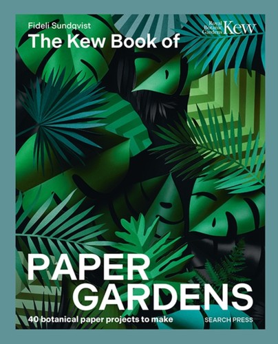 Kew book paper gardens - book,