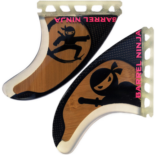 Thruster fiberglass fin set - thruster,