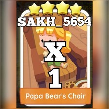 1 x Papa Bear's Chair