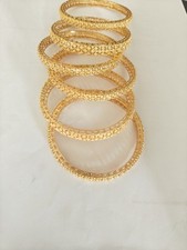 Indian gold plated bangle