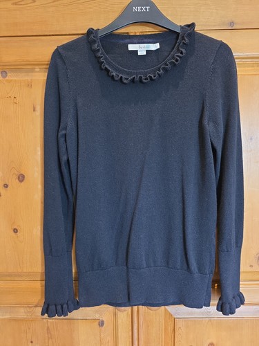 Boden ladies black wool cotton - black,