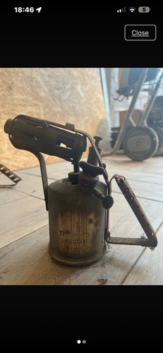 Vintage burmos pint paraffin - burmos,