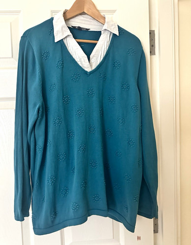 Bonmarche women blue knit - women's,