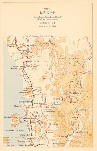 Kedah japanese invasion of - japanese,
