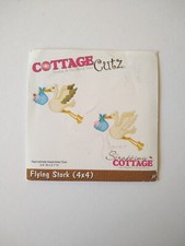 Cottage Cutz Die Flying Stork